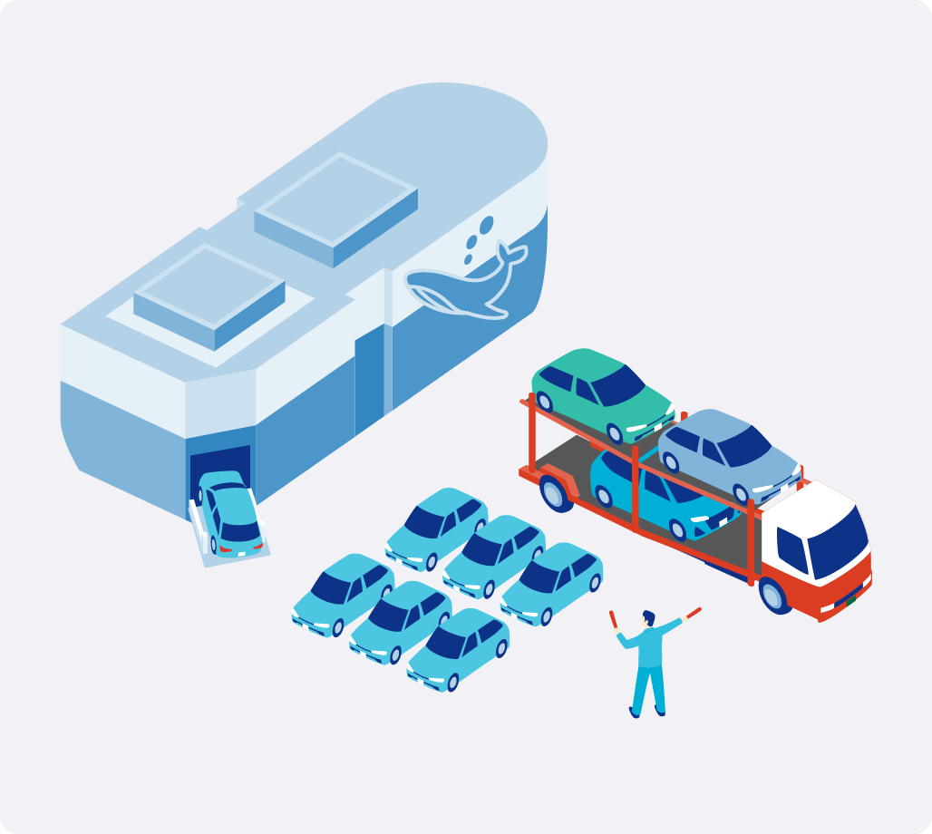 クルマの［物流］